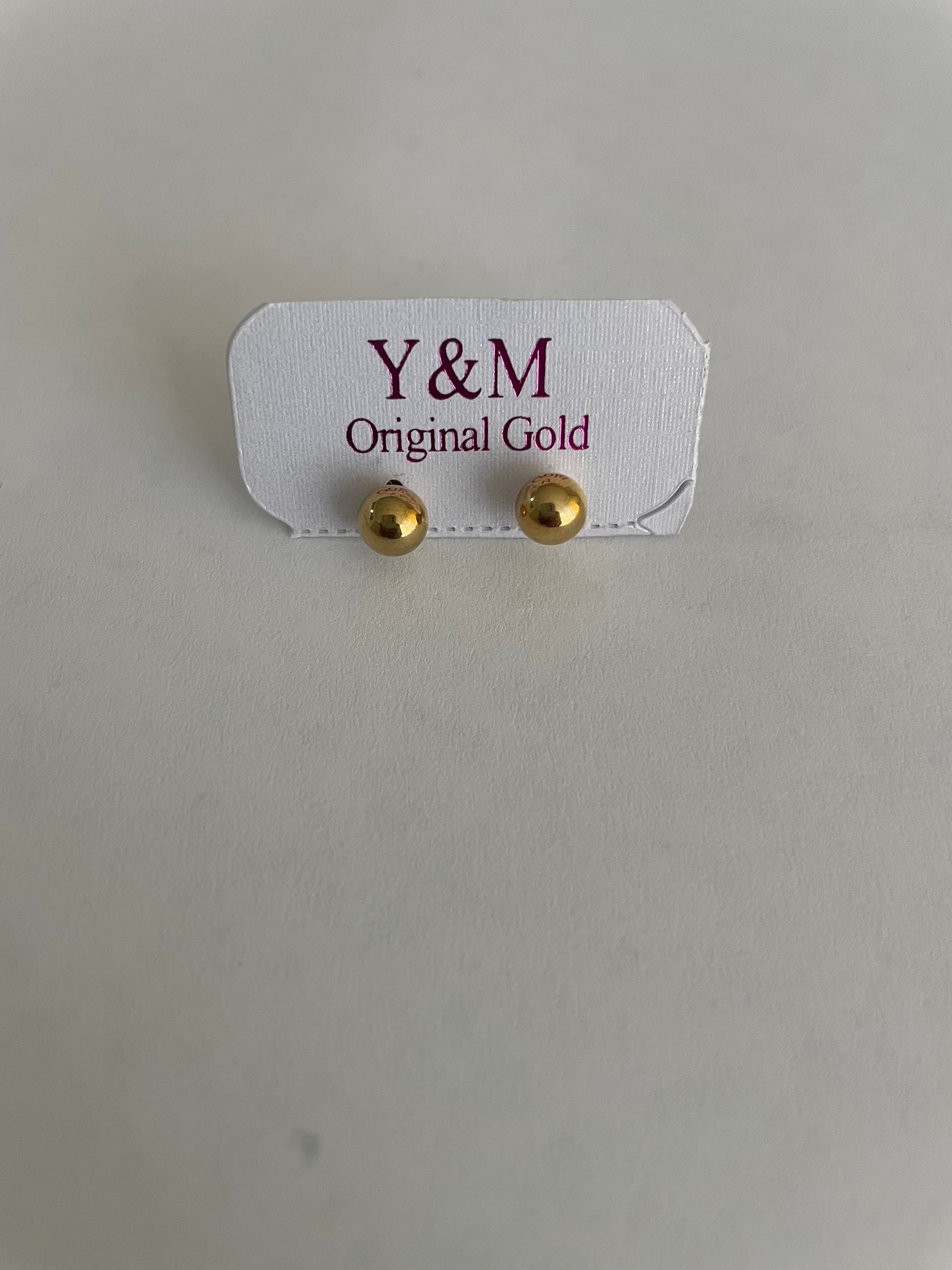 Aretes tipo balin