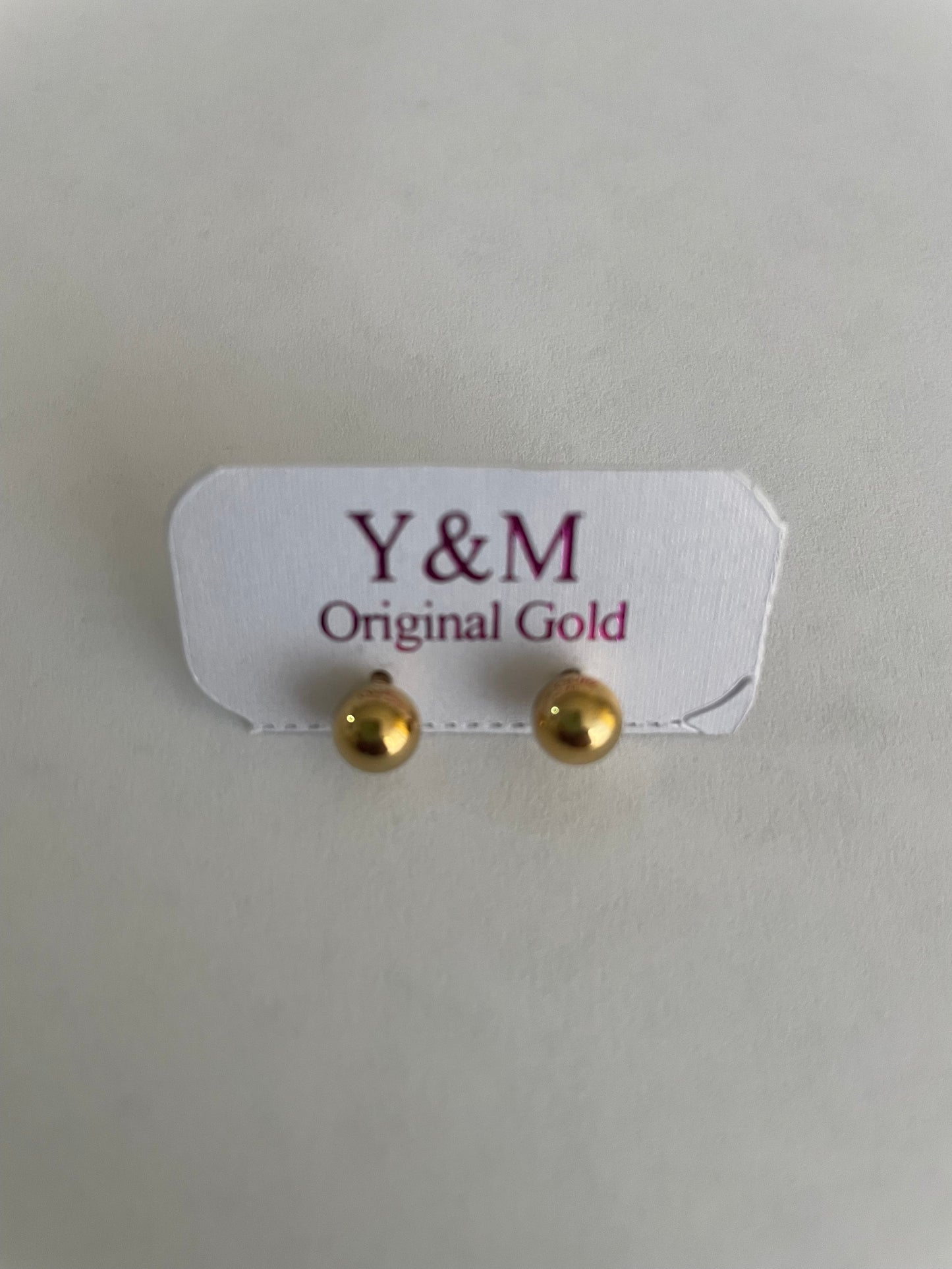 Aretes tipo balin