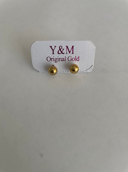 Aretes tipo balin