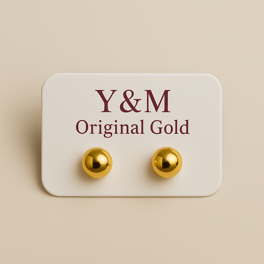 Aretes tipo balin
